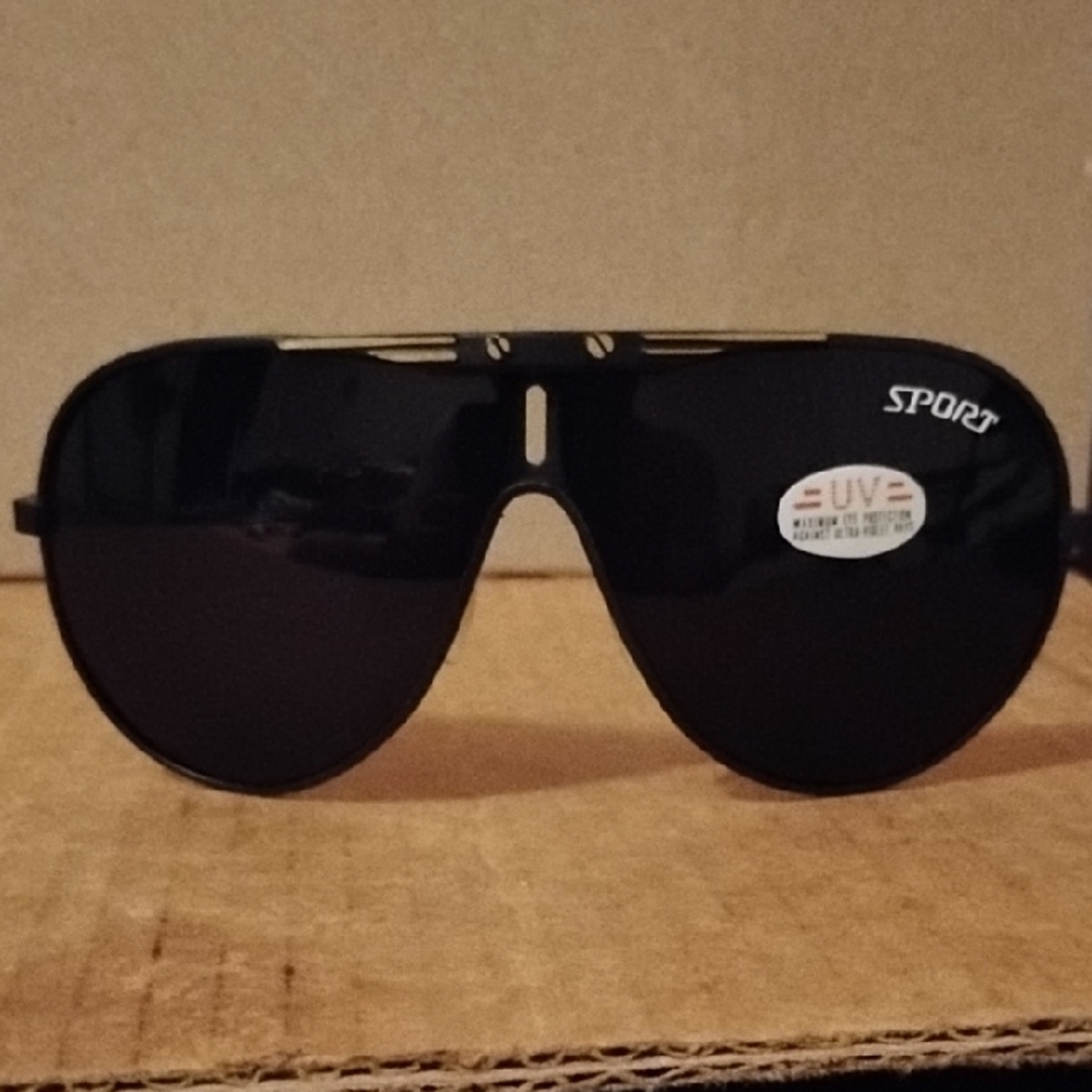 Vintage Aviator Sport Sunglasses